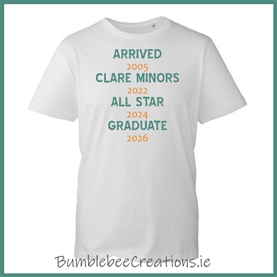 Milestones Organic Cotton White Tshirt